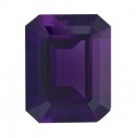 Ametyst emerald 6 x 4 mm, AAA, Fazetovaný