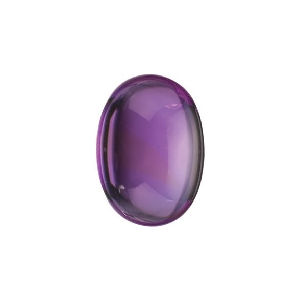 Ametyst ovál 7 x 5 mm 0,91ct Kabošon AMOKAAPU-7