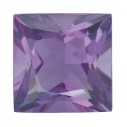 Ametyst štvorec 3 x 3 mm, A, Princess cut