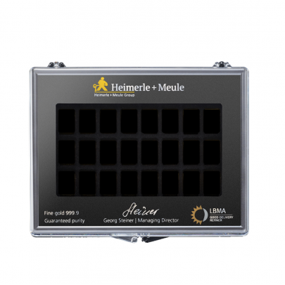 Box na investičné tehly 50x1g UnityBars  Heimerle s certifikátom 81024460