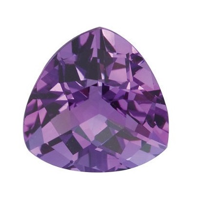 Ametyst trillion 8 x 8 mm 1,65ct Checkerboard cut AMTCAPU-8