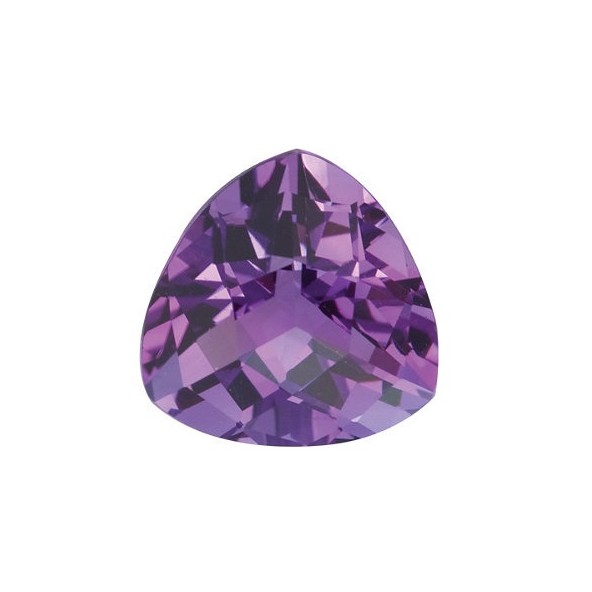 Ametyst trillion 8 x 8 mm 1,65ct Checkerboard cut AMTCAPU-8