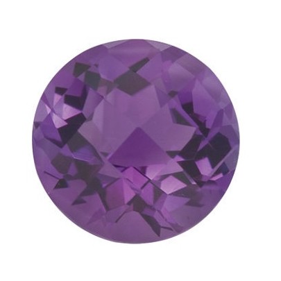 Ametyst okrúhly 8 mm 1,75ct Checkerboard cut AMRCAAPU-8