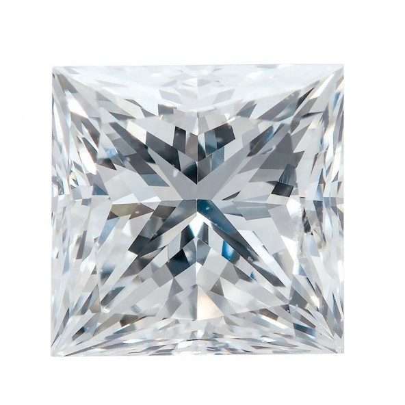 Briliant biely štvorec 2 x 2 mm 0,05ct Square cut BIPSSI2G-2