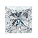 Briliant biely štvorec 11 x 11 mm 8,25ct Square cut BIPSSI2G-11