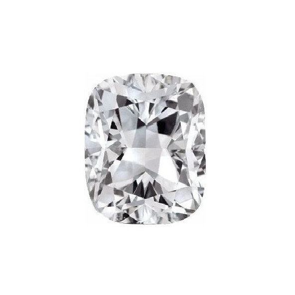 Briliant biely antický štvorec 3 x 3 mm 0,13ct Fazetovaný BIVFSI2G-3