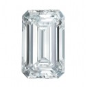 Prírodný diamant biely emerald 4 x 2 mm 0,11ct, Radiant-Cut
