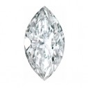 Prírodný diamant biely markíz 6 x 3 mm 0,23ct, Fazetovaný