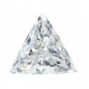 Prírodný diamant biely triangel 2,5 mm 0,06ct, Fazetovaný