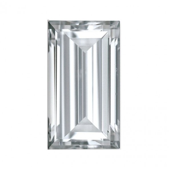 Briliant biely rovná bageta 3,25 x 1,25 mm 0,04ct Fazetovaný BIBFSI2G-3,25-1