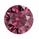 Prírodný diamant rúžový okrúhly briliant 2,2 mm 0,04ct