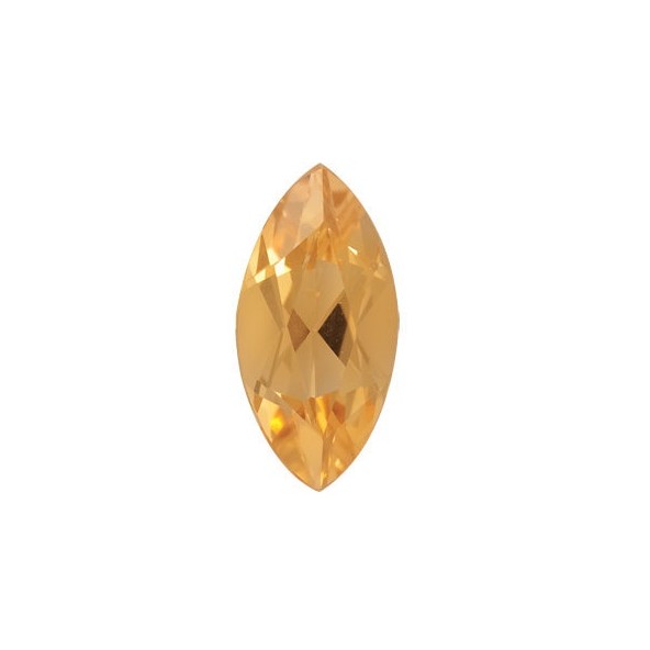 Citrín markíz 4 x 2 mm 0,08ct Fazetovaný CNMFAYL-4