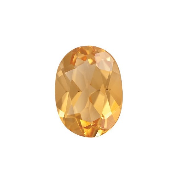 Citrín ovál 8 x 6 mm 1,21ct Fazetovaný CNOFAYL-8