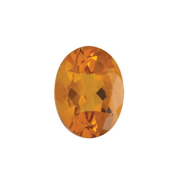 Citrín ovál 9 x 7 mm 1,75ct Fazetovaný CNOFAAYL-9