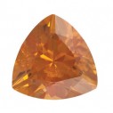Citrín trillion 8 x 8 mm, AAA, Fazetovaný