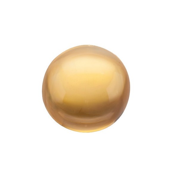 Citrín okrúhly 2,86 2,65ct Kabošon CNRKAAYL-10