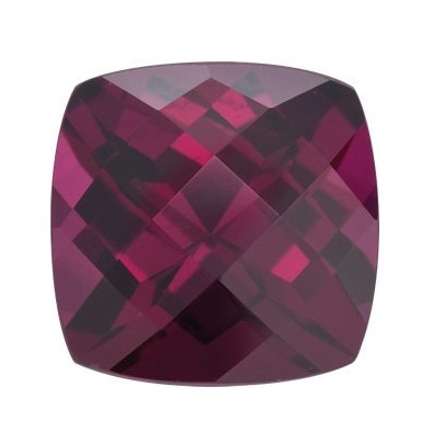 Granát rhodolit antický štvorec 8 x 8 mm 2,9ct Checkerboard cut GRVCAARP-8