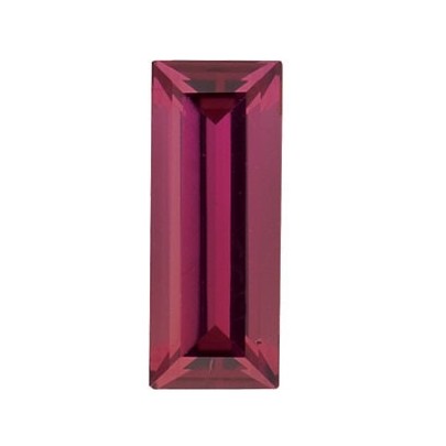 Granát rhodolit rovná bageta 5 x 2 mm 0,22ct Fazetovaný GRBFAARP-5