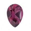 Granát rhodolit slza 5 x 3 mm, AA, Fazetovaný