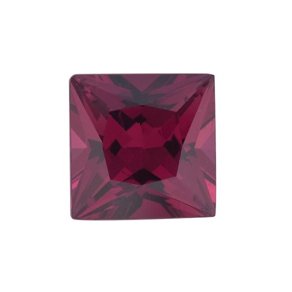 Granát rhodolit štvorec 4,5 x 4,5 mm 0,64ct Princess cut GRPPAARP-4,5